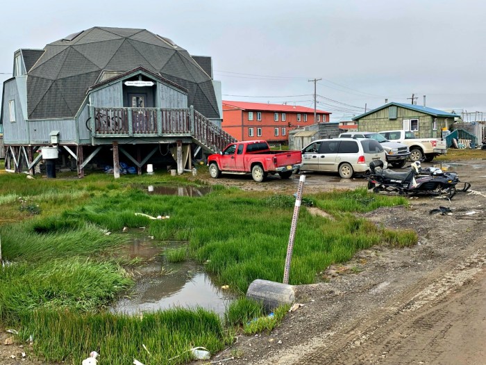 Barrow alaska utqiagvik its name changes original back town npr formerly resident known arctic rides motorcycle ap ocean along 2005